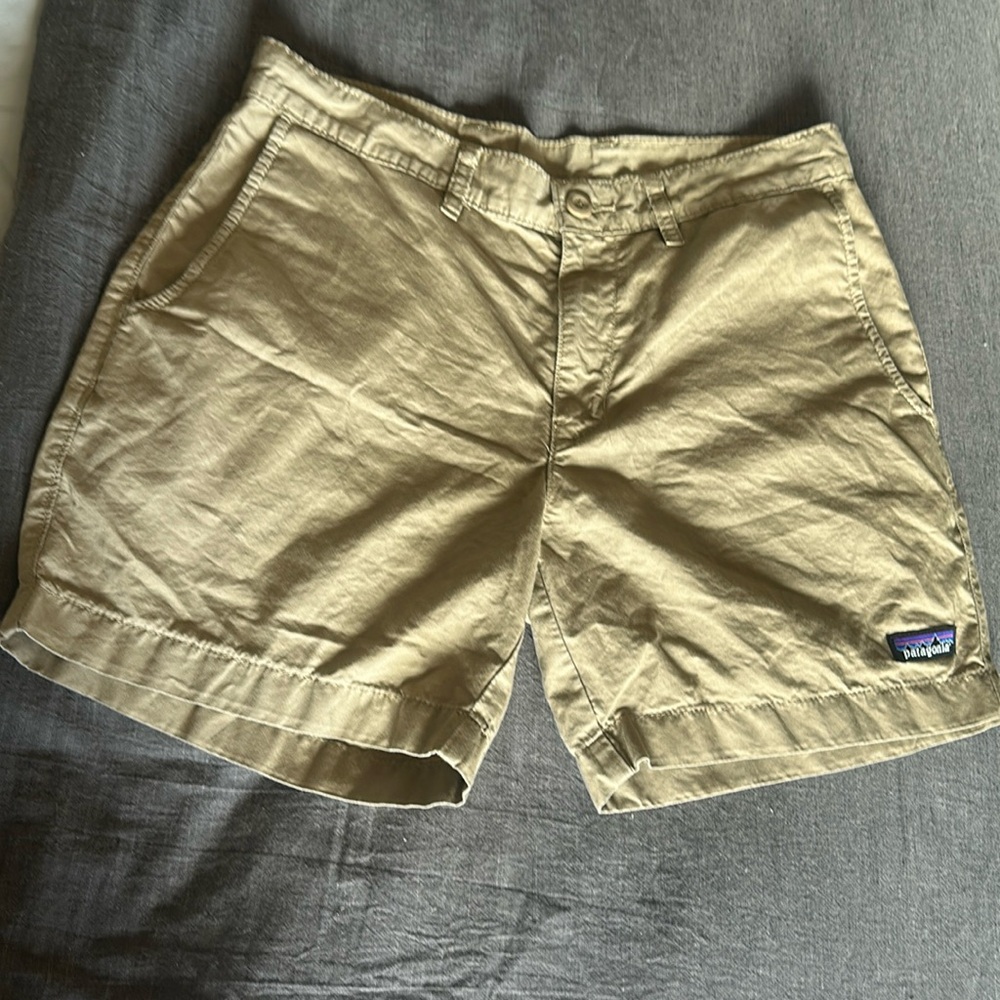 Patagonia khaki shorts